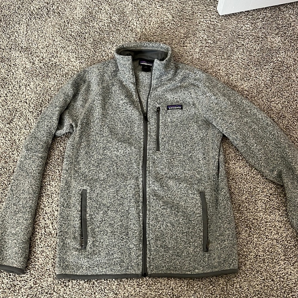 Patagonia gray full zip